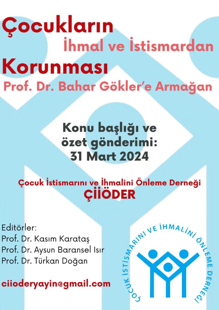 Çocukların İhmal ve İstismardan Korunması kitabı duyurusu